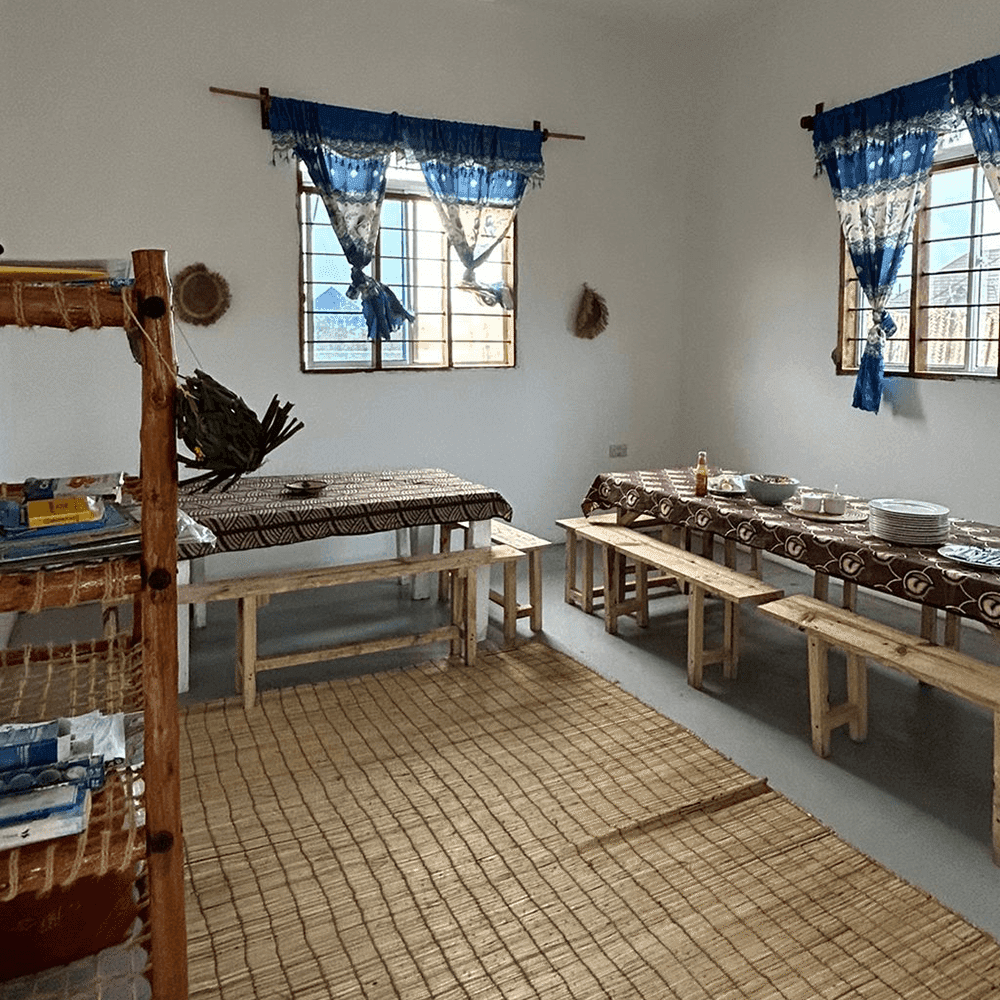 Voluntariado Zanzibar comedor